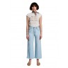 Zoe Cropped Woman Pant 60%CO 40%CLY