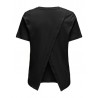 ONLKELLY LIFE S/S BACK WRAP TOP JRS