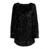 ONLANIKA SEQUINS LS BOW DRESS WVN