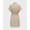 ONLJAKIRI LINEN S/S SHIRT DRESS PTM