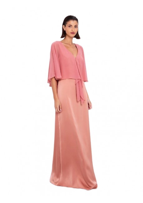 TOI & MOI Maxi φόρεμα με ριχτό μανίκι 50-6614-225