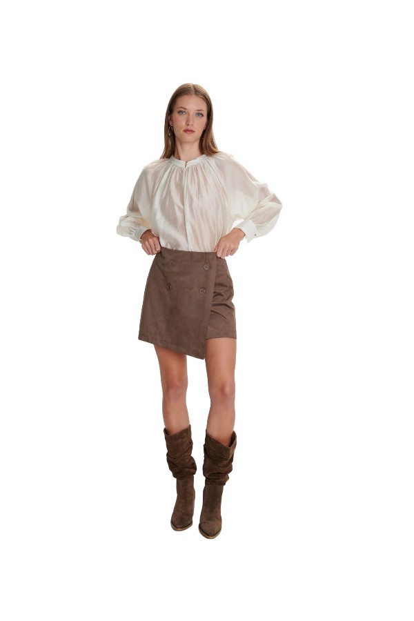 ALE ΓΥΝΑΙΚΕΙΑ Φούστα μίνι τύπου σουέντ 8921577