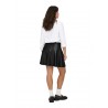 ONLUNA FAUX LEATHER FLARED SKIRT OTW