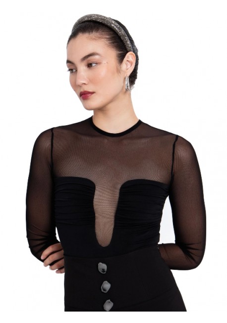 TOI & MOI Κορμάκι με διαφάνεια σε συνδυασμό 80-6660-225