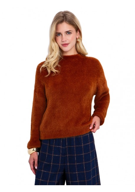 ΤΟΙ & ΜΟΙ Fluffy one size πουλόβερ 70-4919-225