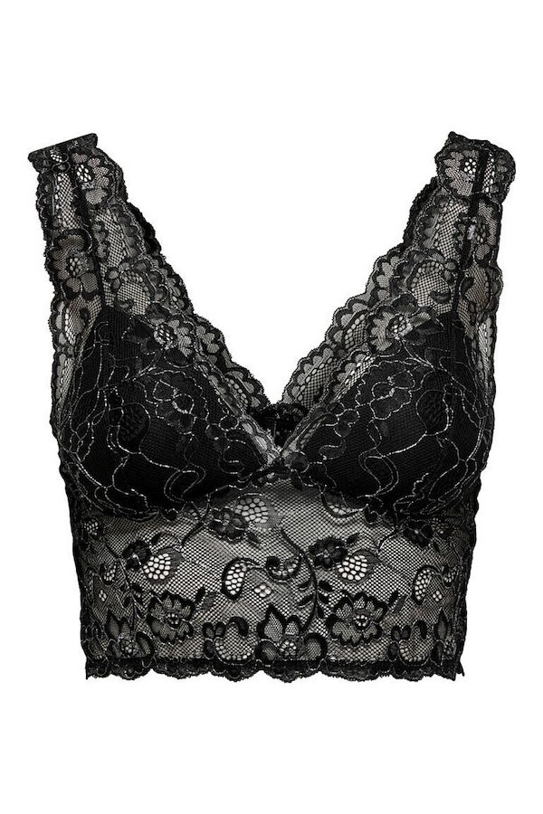 ONLCHLOE LACE GLITTER BRA ACC