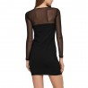ONLY ΓΥΝΑΙΚΕΙΟ ΕΦΑΡΜΟΣΤΟ ΦΟΡΕΜΑ ONLHEART-BECKI L/S MIX BODYCONDRESS WVN 15358439