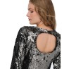 ONLEVELDA LS SEQUIN DRESS WVN