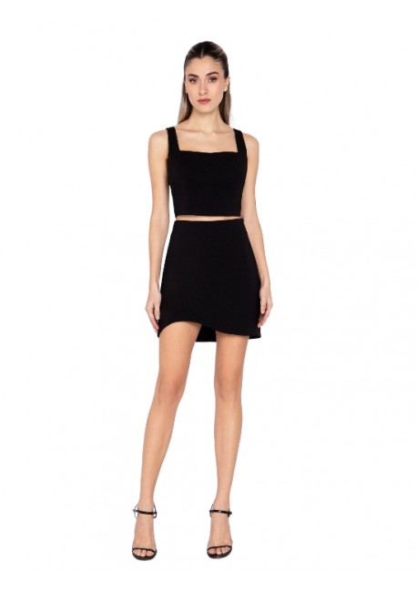 TOI & MOI Μίνι φούστα με ασυμμετρία 10-4006-126