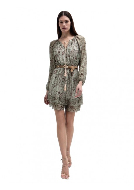 TOI MOI Φόρεμα με τύπωμα λαχούρι 50-6810-126