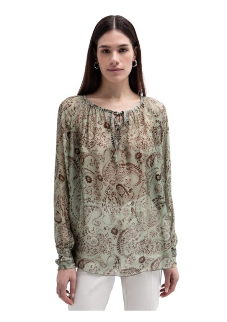 TOI & MOI Μπλούζα με τύπωμα λαχούρι 30-5803-126