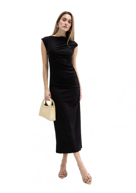 TOI & MOI Midi φόρεμα με σούρα 50-6838-126