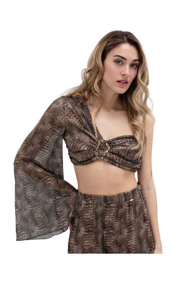 TOI & MOI Animal crop τοπ με κρίκο 30-5756-126