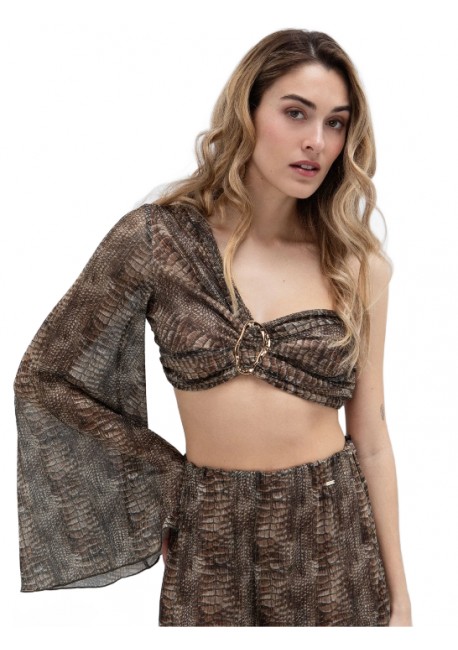 TOI & MOI Animal crop τοπ με κρίκο 30-5756-126