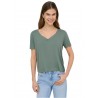 ONLRILLA S/S V-NECK LACE TOP JRS