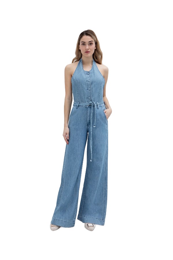 TOI & MOI Wide leg τζιν με ζώνη 20-5760-126