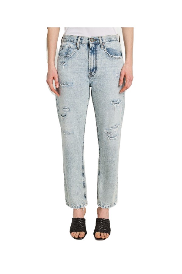 Ashley Regular Cropped Wmn Pant 100%Co