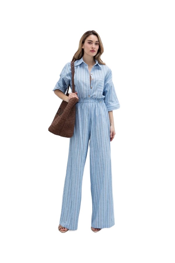 TOI & MOI Jogger παντελόνι με ρίγες 20-5906-126