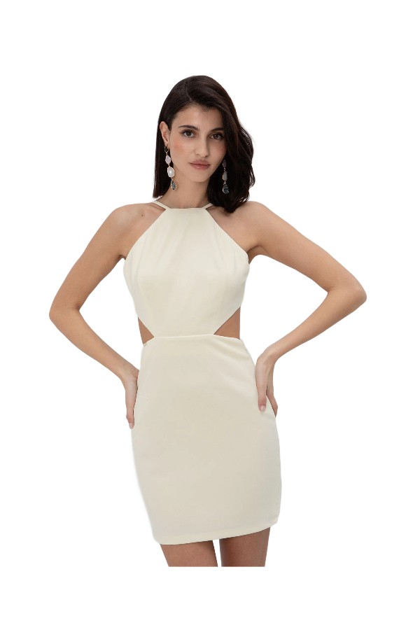 TOI & MOI Halter φόρεμα με ανοιχτή πλάτη 50-6792-126