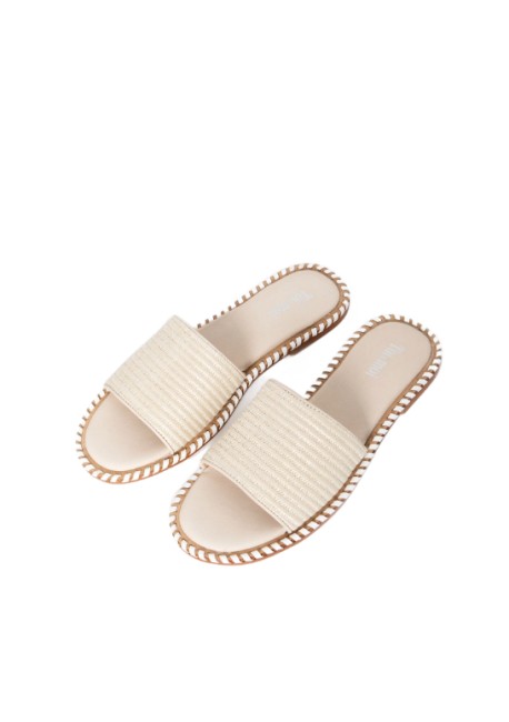 TOI & MOI Flat πέδιλο από raffia 93-0427-126