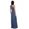 TOI & MOI One shoulder ολόσωμη φόρμα πλισέ 20-5847-126