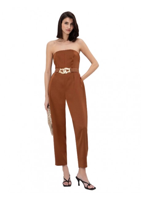 TOI & MOI Off shoulder ολόσωμη φόρμα με τσέπες 20-5980-126