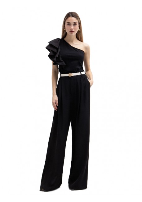 TOI & MOI One shoulder τοπ με βολάν 80-6780-126