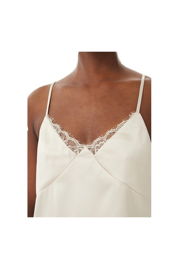 ONLY ΓΥΝΑΙΚΕΙΑ ΜΠΛΟΥΖΑ ONLFARAYA STRAP LACE SATIN TOP WVN 15380254