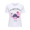 ONLY ΓΥΝΑΙΚΕΙΑ ΜΠΛΟΥΖΑ ONLKITA S/S GLAM TOP BOX JRS15368885