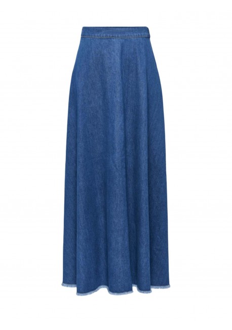 ONLMONE FLOWY MAXI DNM SKIRT GUA SUD