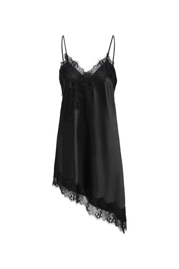 ONLY ΓΥΝΑΙΚΕΙΟ ΦΟΡΕΜΑ ONLINDONA STRAP SATIN LACE DRESS WVN 15382051