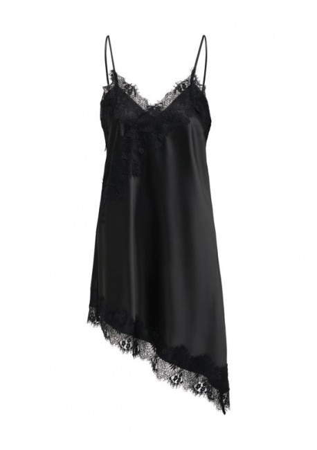 ONLY ΓΥΝΑΙΚΕΙΟ ΦΟΡΕΜΑ ONLINDONA STRAP SATIN LACE DRESS WVN 15382051