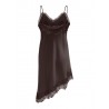 ONLY ΓΥΝΑΙΚΕΙΟ ΦΟΡΕΜΑ ONLINDONA STRAP SATIN LACE DRESS WVN 15382051