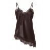 ONLINDONA STRAP SATIN LACE TOP WVN