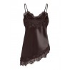 ONLINDONA STRAP SATIN LACE TOP WVN
