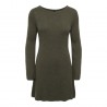 ONLTESSIE LS BOATNECK DRESS KNT