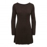 ONLTESSIE LS BOATNECK DRESS KNT