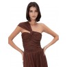 TOI & MOI One shoulder lurex τοπ 80-6843-226