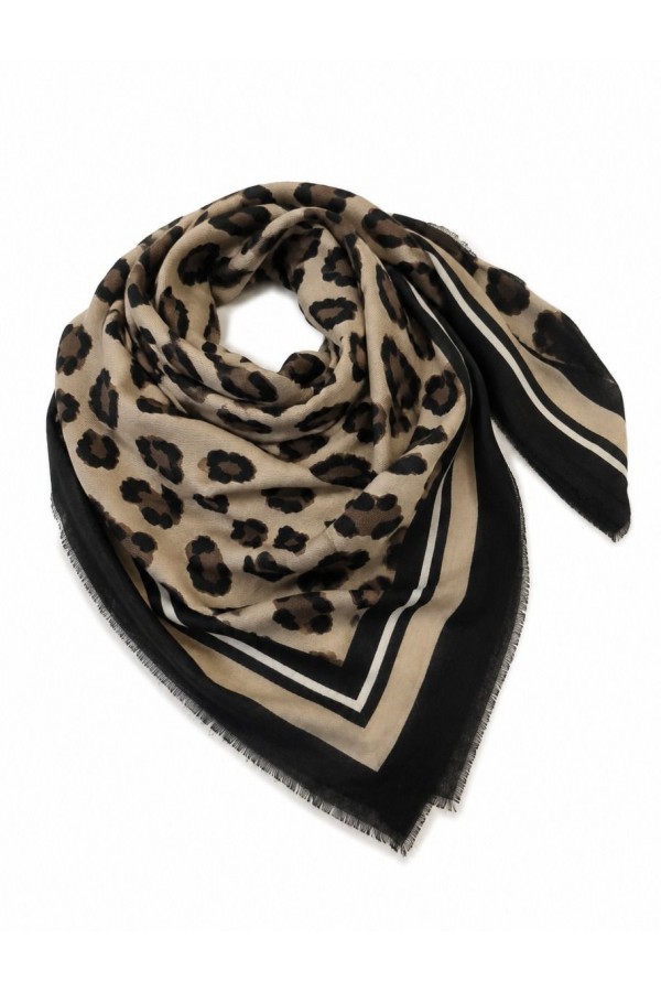 TOI & MOI Φουλάρι με leopard print 94-0748-226