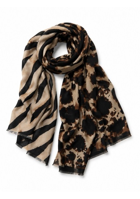 TOI & MOI Φουλάρι με Mixed Animal Print 94-0755-226