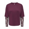 ONLTAHLIA L/S LACE TOP JRS