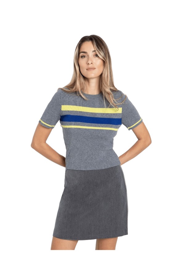 TOI & MOI Rib τοπ με ρίγα 70-5012-226