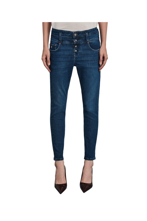 Irene Wmn Pant Cropped 99%CO 1%EA