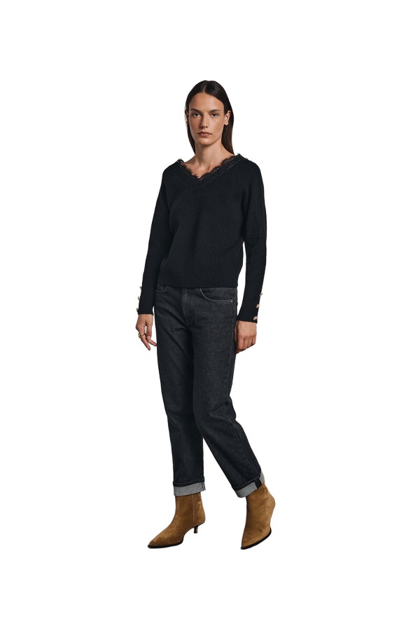 STAFF JEANS Monica Γυναικείο Τζιν Παντελόνι - Regular Fit 5-991.196.BL.056