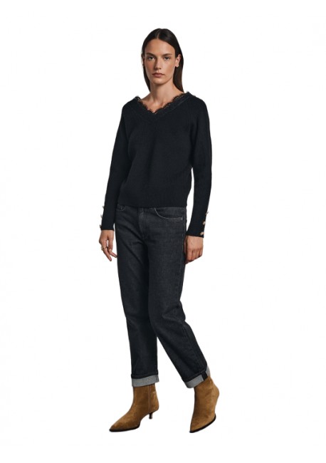 STAFF JEANS Monica Γυναικείο Τζιν Παντελόνι - Regular Fit 5-991.196.BL.056