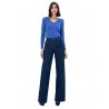 TOI & MOI Wide leg τζιν με στρας 20-5959-226
