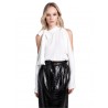 TOI & MOI Μπλούζα με cut out & φιόγκο 30-5926-226