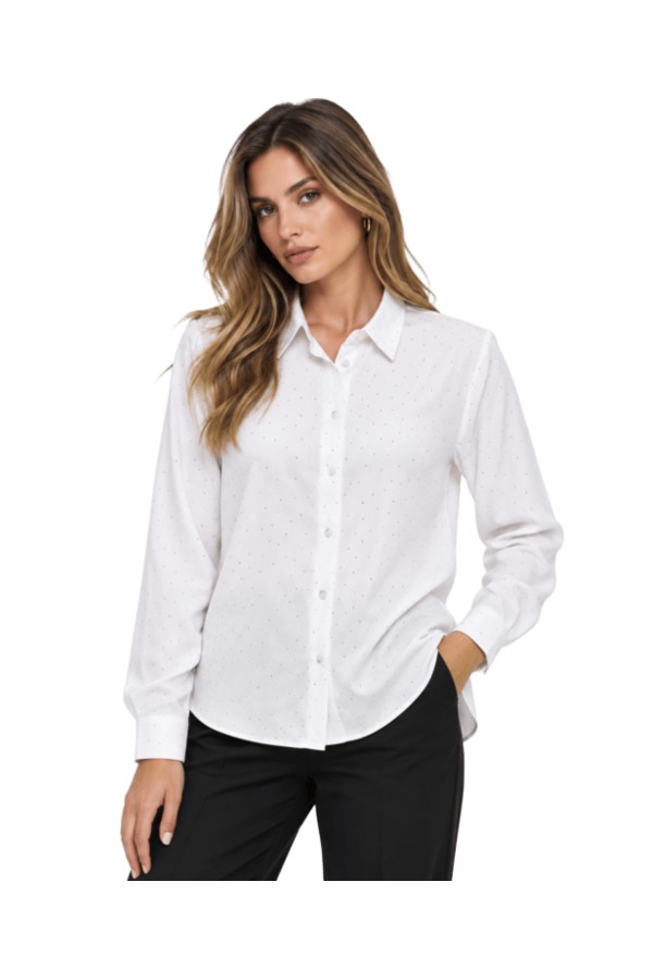 ONLZEKE L/S STUD SHIRT WVN
