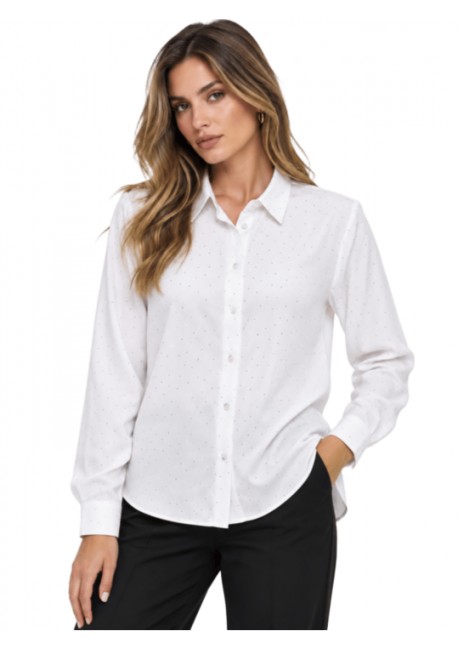 ONLZEKE L/S STUD SHIRT WVN