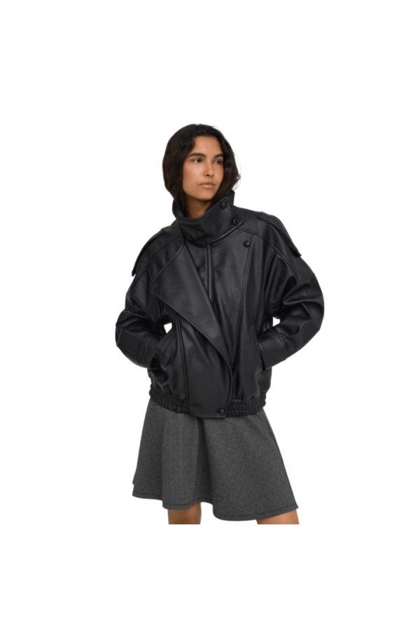 ONLY ΓΥΝΑΙΚΕΙΟ ΜΠΟΥΦΑΝ ONLVANI L/S FAUX LEATHER JACKET PNT 15380880